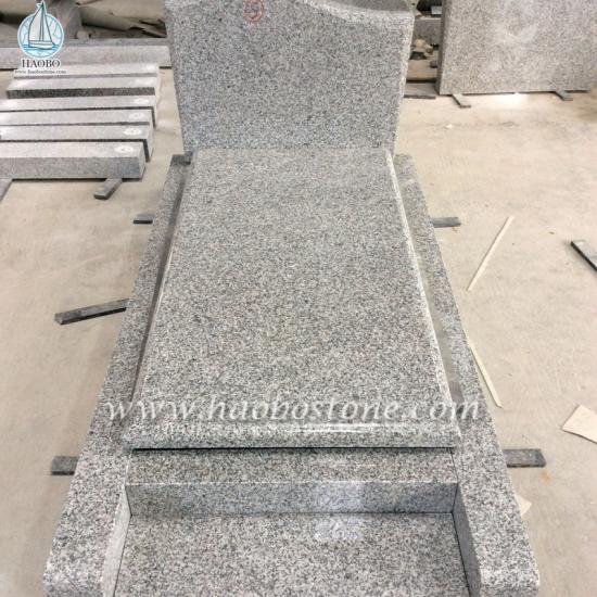 G623 Grey Granite Funeral Tombstone