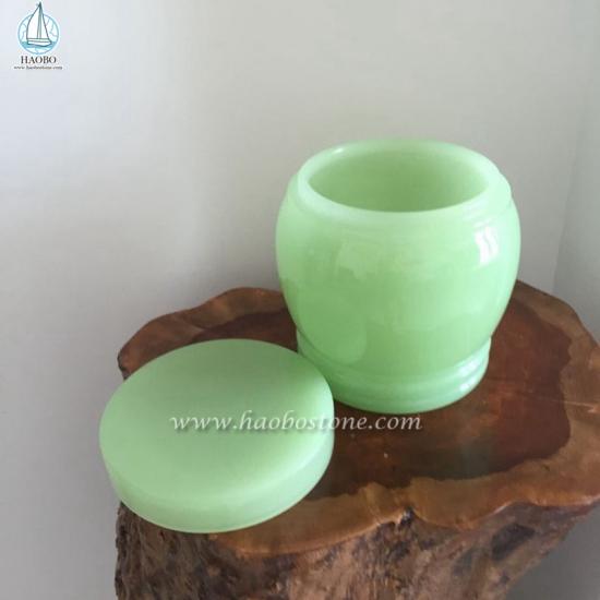 Jade Stone Cremation Urne