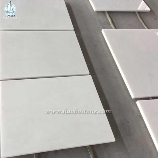 Reine weiße Marmorplatte für Bodenbeläge und Wand