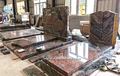 haobo stone china multicolor roter Granit steht zum Verkauf