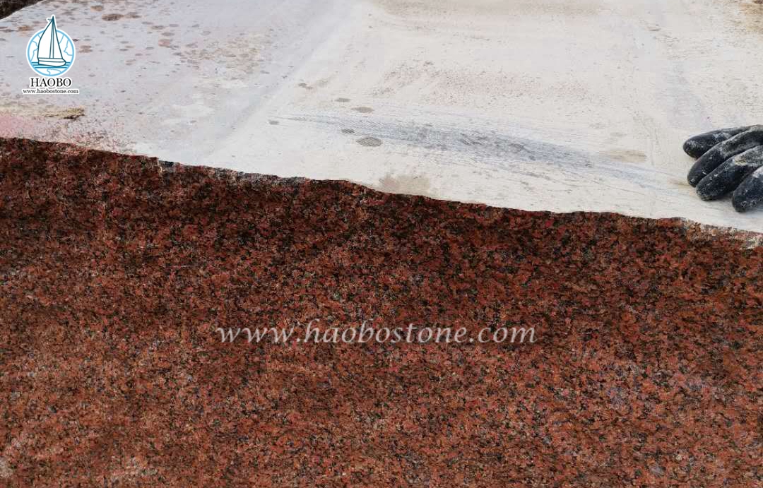 Das materielle neue Indien-Rot-Granit ist auf Verkauf. 